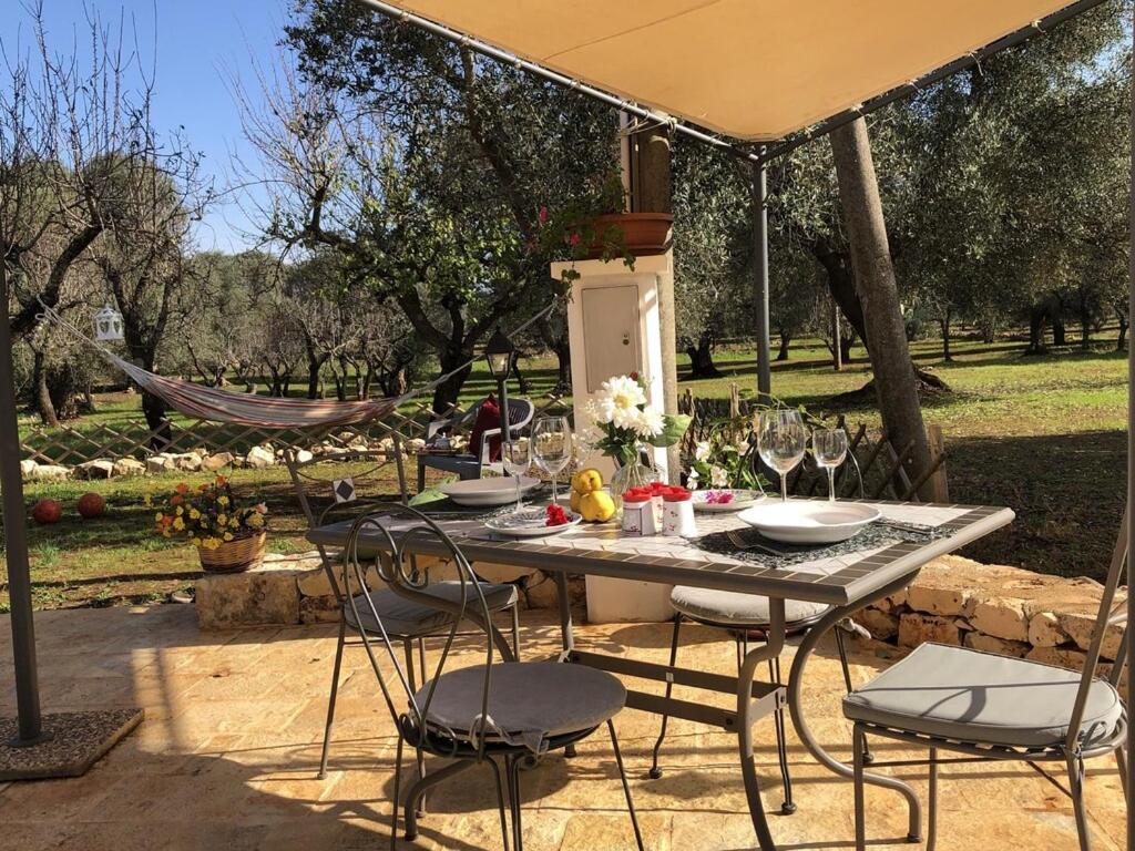 Chateaux Des Trulli 圣米凯莱萨伦蒂诺 外观 照片